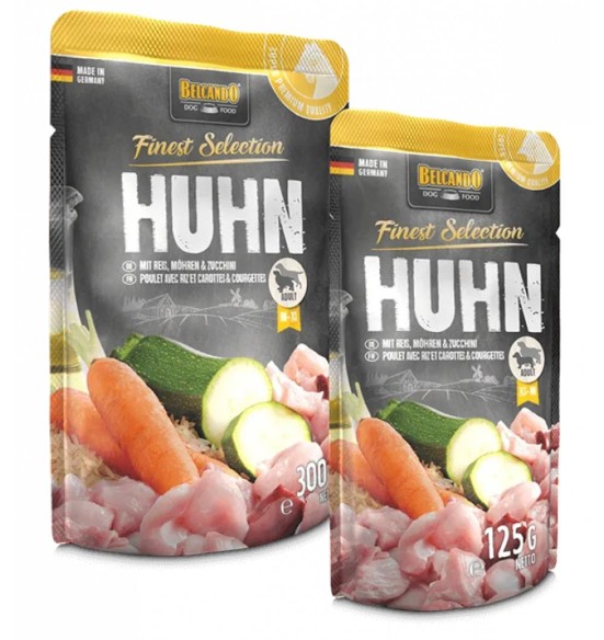 BELCANDO FINEST SELECTION eine koerale, kanaliha riisi, porgandi ja suvikõrvitsaga, kotikeses