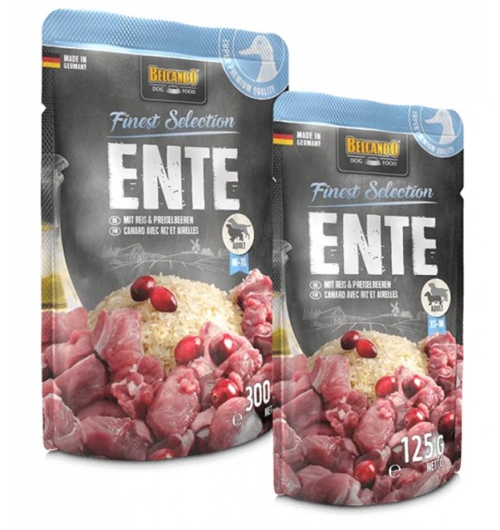 BELCANDO FINEST SELECTION eine koerale, pardiliha riisi ja pohladega, kotikeses