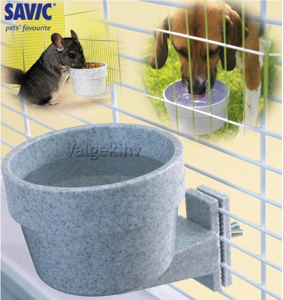 CROCK миска с креплением на клетку (Savic)