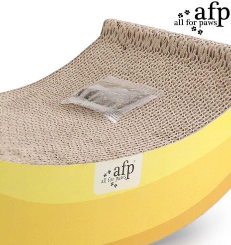 Kassi kraapimisalus kartongist Banana Wobble’N’Scratch (AFP - Green Rush)