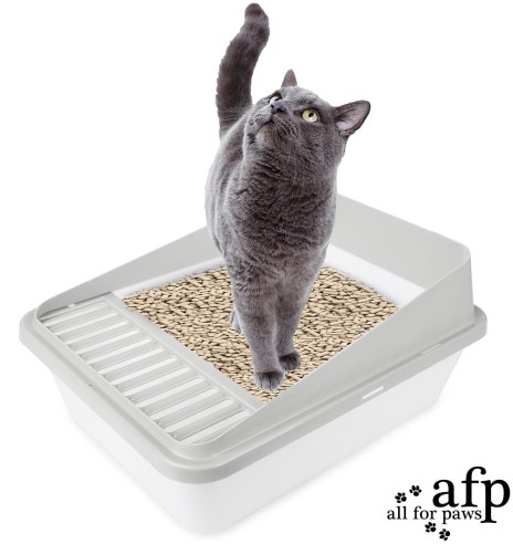 Liivakast kassile, lahtine, äärisega (AFP - Go Fresh)