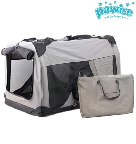 Transpordipuur-kott koertele, kokkupandav, erinevad suurused Dog Portable Carrier (Pawise)