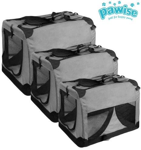 Transpordipuur-kott koertele, kokkupandav, erinevad suurused Dog Portable Carrier (Pawise)