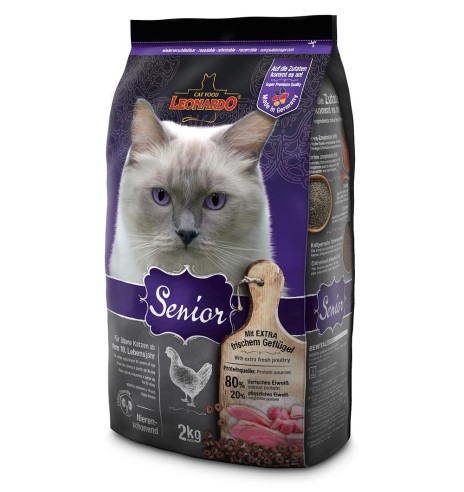 LEONARDO SENIOR сухой корм для пожилых кошек