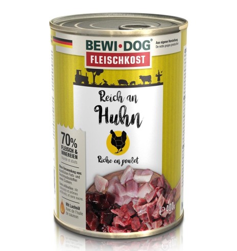 BEWI DOG Meat Selection консервированный корм для собак, с курицей