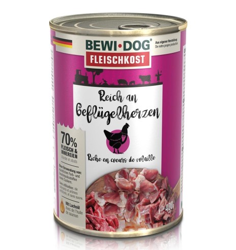 BEWI DOG Meat Selection консервированный корм для собак, с мясом домашней птицы