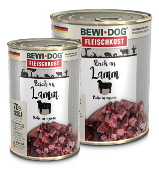 BEWI DOG Meat Selection konserv koerale, lambalihaga