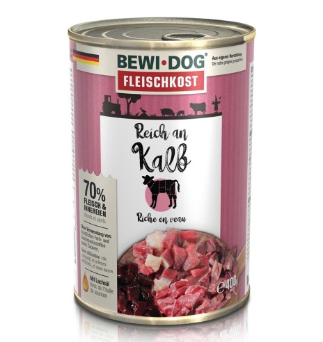BEWI DOG Meat Selection консервированный корм для собак, с телятиной