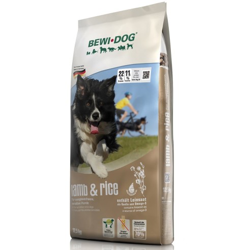 BEWI DOG kuivtoit koerale, lambaliha ja riisiga (ADULT LAMB & RICE)