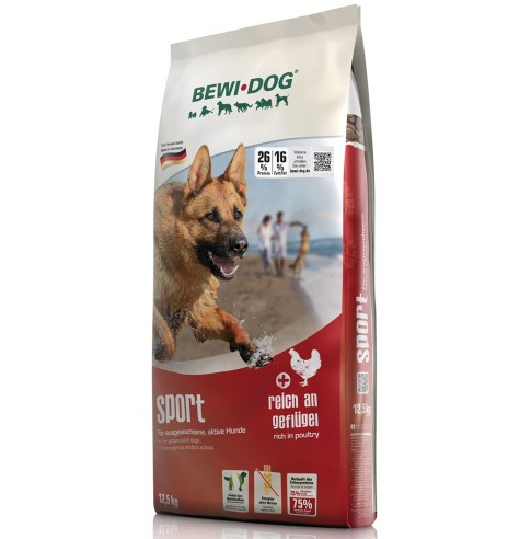 BEWI DOG SPORT сухой корм для собак с птицей и рыбой (ADULT SPORT)