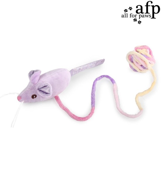 Mänguasi kassile, hiir lõngakeraga Mouse’N’Ball (AFP - Knotty Habit)