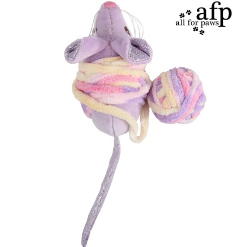 Mänguasi kassile, hiir lõngakeraga Mouse’N’Ball (AFP - Knotty Habit)