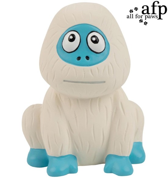 Игрушка для собак, латексный cнежный человек Yolanda The Yeti (AFP - ZooTex)