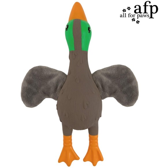 Mänguasi koerale, lateksist sinikaelpart Soft Wing Mallard (AFP - ZooTex)