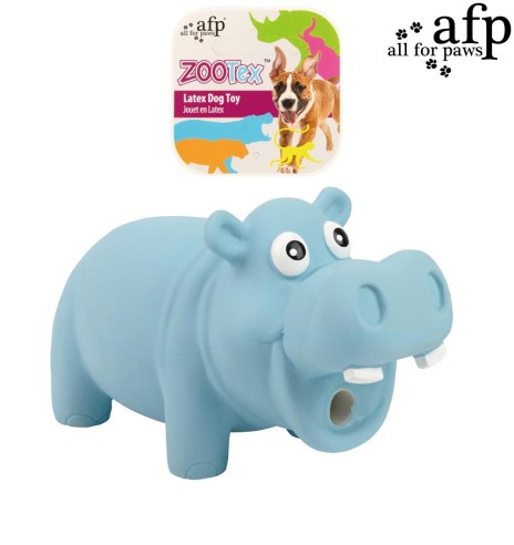 Mänguasi koerale, lateksist jõehobu Hector The Hippo (AFP - ZooTex)