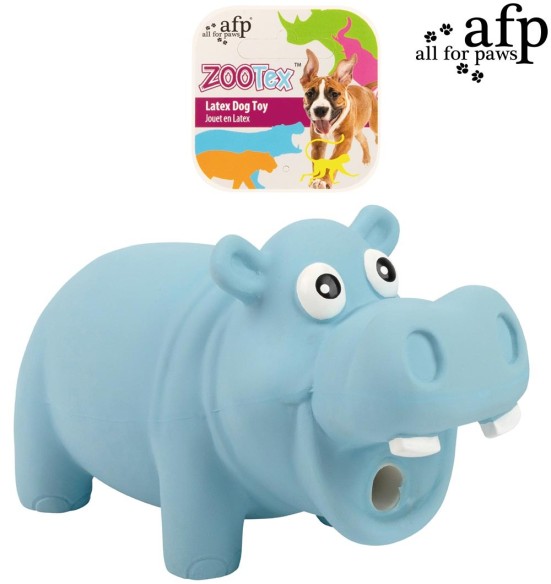 Mänguasi koerale, lateksist jõehobu Hector The Hippo (AFP - ZooTex)
