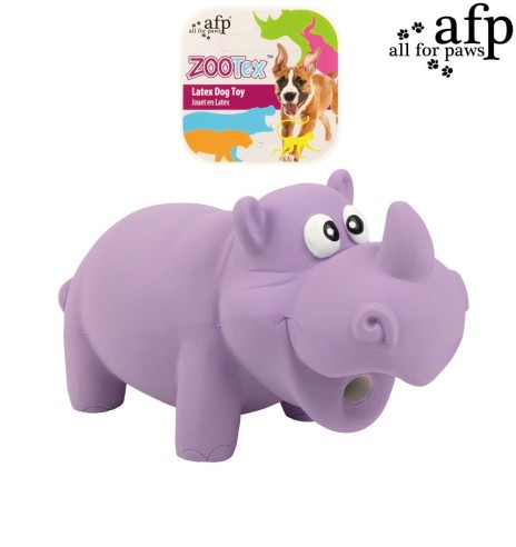 Игрушка для собак, латексный носорог Reginald The Rhino (AFP - ZooTex)