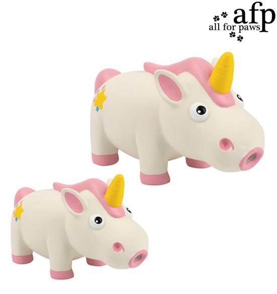 Mänguasi koerale, lateksist ükssarvik Peneloppe The Unicorn (AFP - ZooTex)