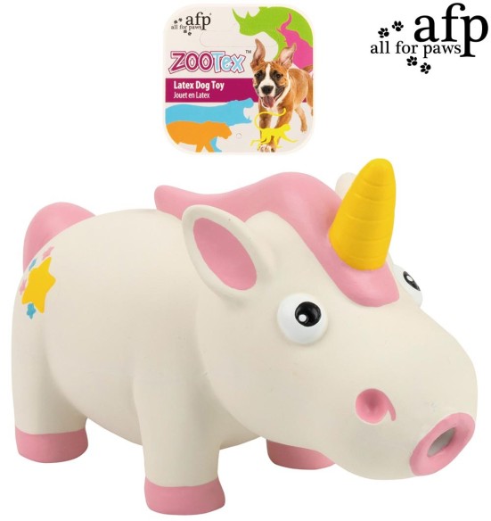 Mänguasi koerale, lateksist ükssarvik Peneloppe The Unicorn (AFP - ZooTex)