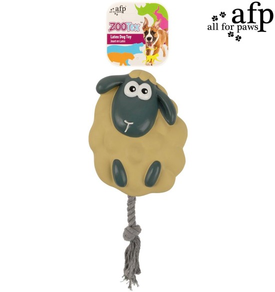 Mänguasi koerale, lateksist lammas nööriga Toss’A’Sheep (AFP - ZooTex)