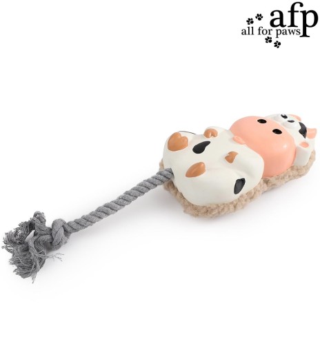 Mänguasi koerale, lateksist lehm nööriga Toss’A’Cow (AFP - ZooTex)