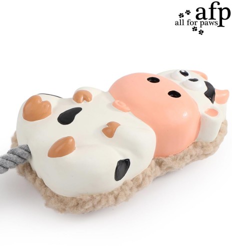 Mänguasi koerale, lateksist lehm nööriga Toss’A’Cow (AFP - ZooTex)