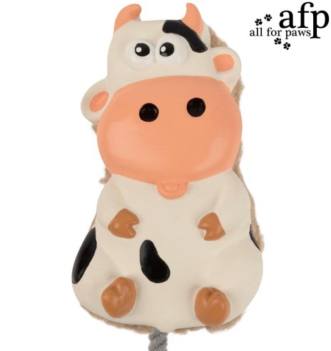 Mänguasi koerale, lateksist lehm nööriga Toss’A’Cow (AFP - ZooTex)