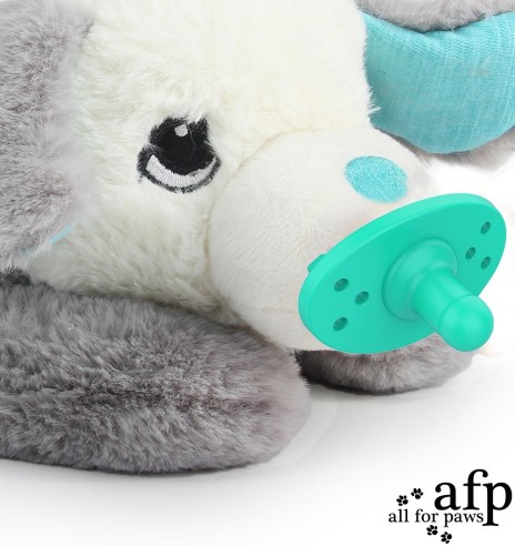 Игрушка для щенка, с сердцебиением Heartbeat'N'Warm Pacifier Buddy - White (AFP - Pups)
