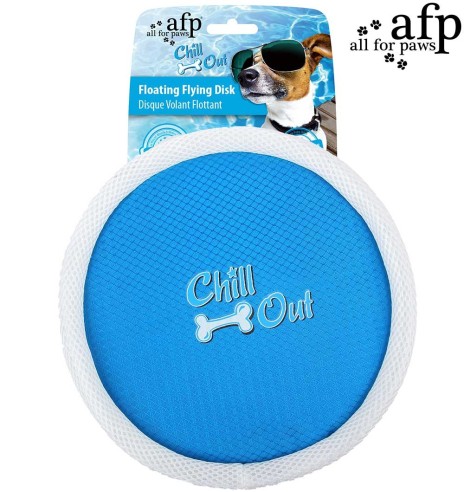 Охлаждающая игрушка для собак, летающий и плавающий диск Floating Flying Disk (AFP - Chill Out)