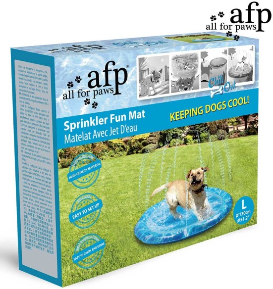 Коврик для собаки с разбрызгивателем для использования в саду Sprinkler Fun Mat (AFP - Chill Out)
