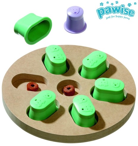 Интерактивная круглая игрушка для собак, уровень 1, Dog Trainging Toy (Pawise)