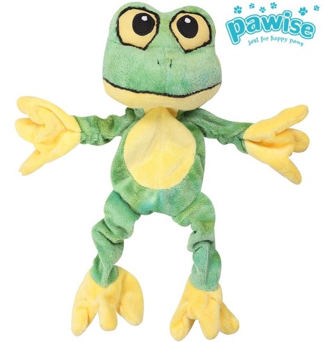 Плюшевая игрушка для собак, лягушка Big Eyes Frog (Pawise)