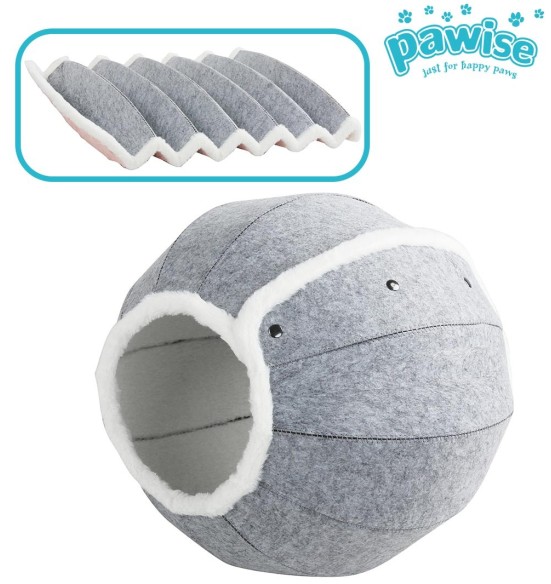 Pesa kassile kaks ühes, kokkuvolditav kera, 2 in 1 Cat Bed (Pawise)