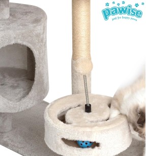 Комфортный игровой комплекс для кошек Cat Climing Tree Columbus Climb (Pawise) – Ronimispuud – Pawise – Valgekihv 2