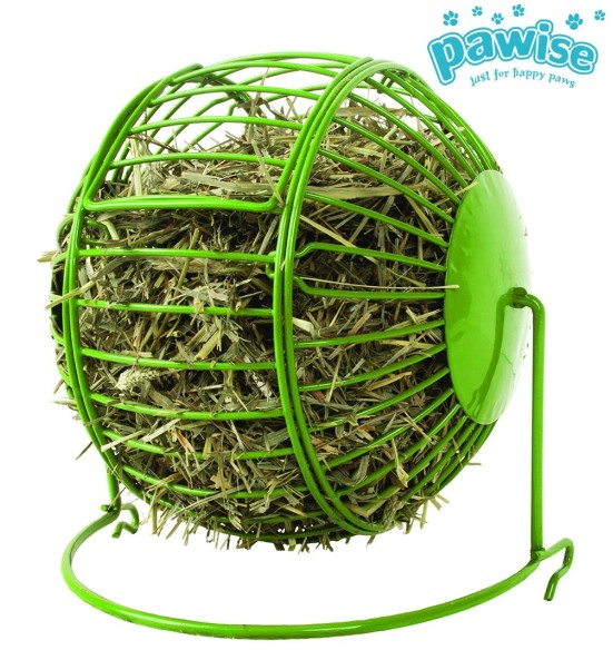 Сенодержатель для грызунов, вращающаяся сенница для мелких животных Hay Roller (Pawise)
