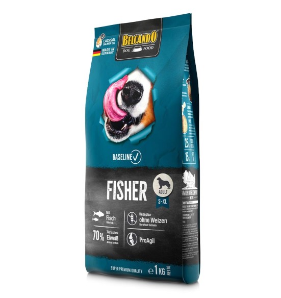 BELCANDO BASELINE FISHER kuivtoit koerale, kalaga