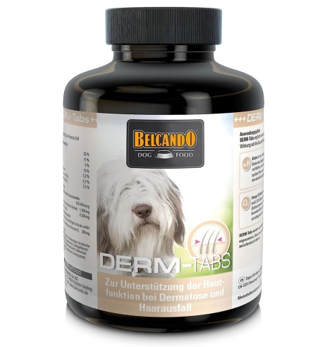 Пищевая добавка для собак Belcando DERM-TABS, здоровье кожи и шерсти