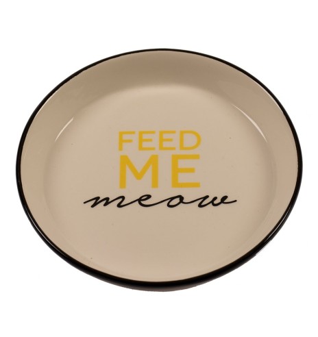 Миска для кошек керамическая Feed Me Meow (Duvoplus)