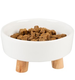 Миска керамическая на деревянной основе, зелёная, Stone Timber (Duvoplus) – Keraamilised kausid – Duvoplus – Valgekihv 2