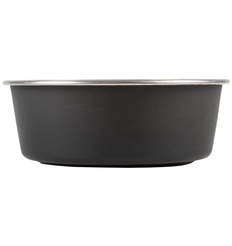 Kauss harjatud roostevabast terasest Matte Fix Black (Duvoplus)