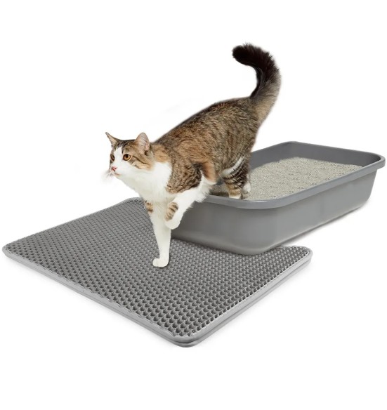 Коврик для кошачьего туалета, двухслойный, с сотовой структурой Trap Litter Mat (AFP - Go Fresh)