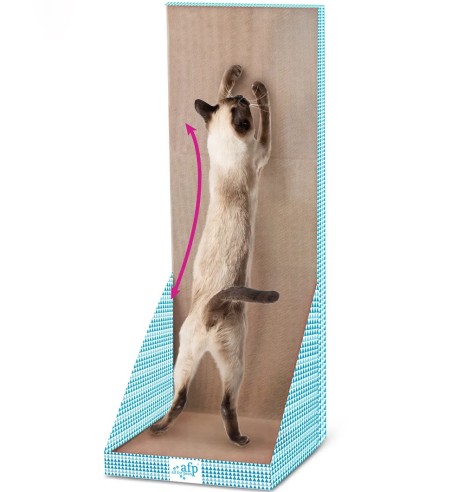 Kassi kraapimise alus kartongist No Mess (AFP - Modern Cat)