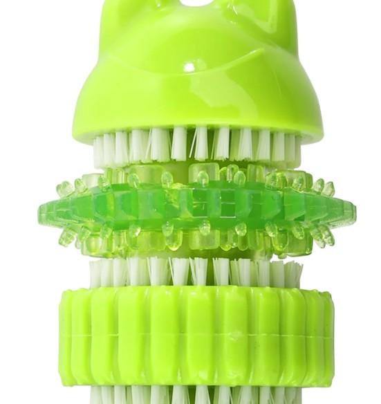 Hambahoolduse mänguasi koera hammaste puhastamiseks Dental Frog (AFP)