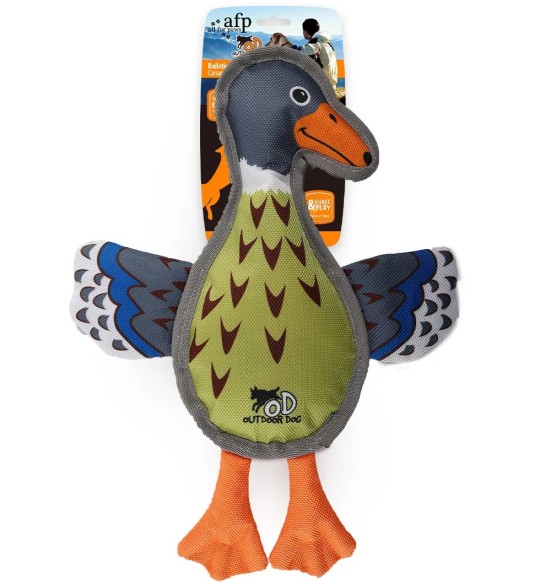 Vastupidav õmblustega koera mänguasi Ballistic Mallard AFP