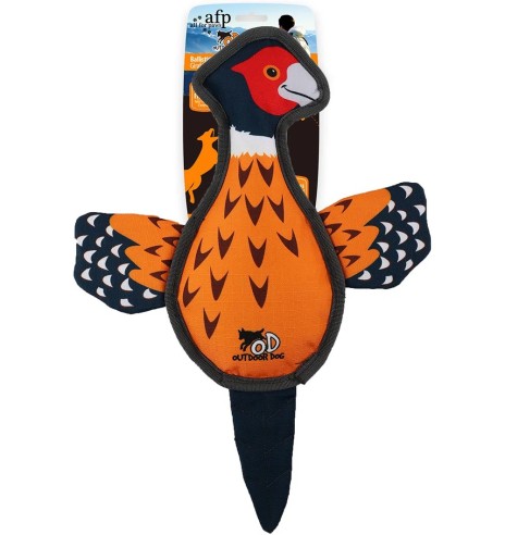 Koera mänguasi õmmeldud servadega Ballistic Pheasant AFP