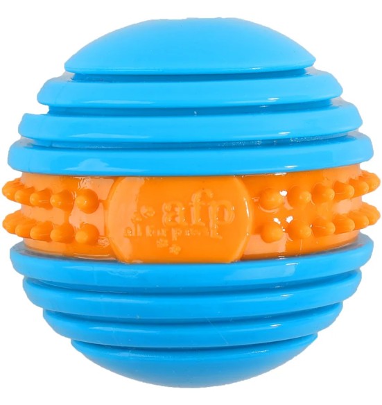 Koertele pall närimiseks ja hambahoolduseks Meta Squeez fetch Ball AFP