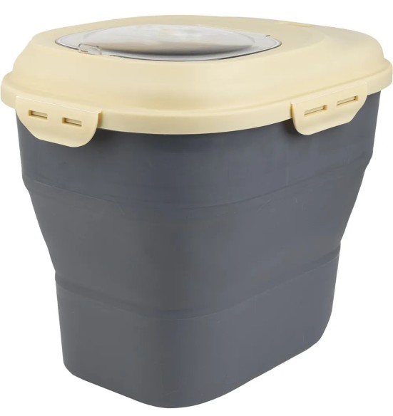 Kokkupandav toidutünn koera ja kassi kuivtoidu säilitamiseks 15 - 50 L (Pawise)