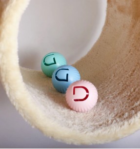 Kauss kassidele Cat Love sinine 190 ml (AFP)–Plastkausid–AFP - All For Paws–Valgekihv 2