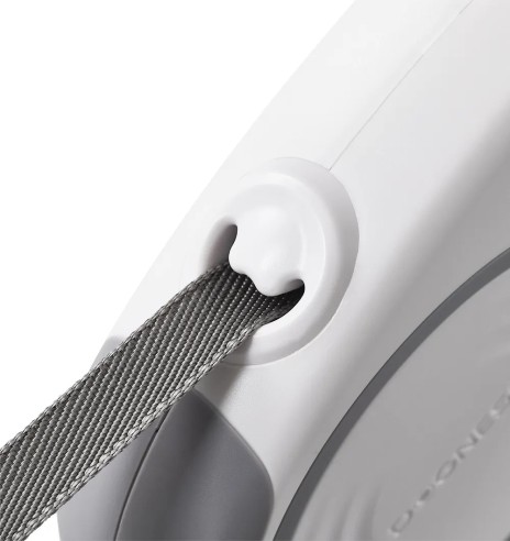 Поводок-рулетка для собак, чёрный/красный...