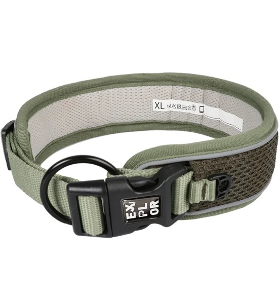Koera kaelarihm, turvaline, militaarroheline, EXPLOR Ultimate Fit Control Duvoplus